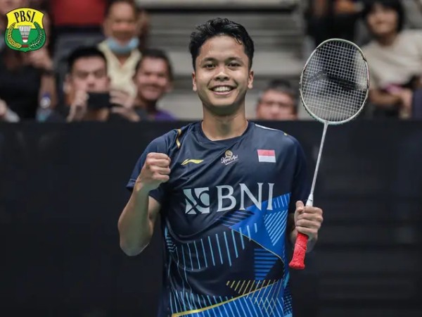 Sikat Juara All England Anthony Ginting Ke Semifinal Singapore Open