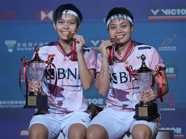 Apriyani Fadia Jadi Ganda Putri Pertama Indonesia Juara Hong Kong Open