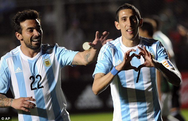 Argentina 5-0 Bolivia: Di Maria Dua Gol Dan Aguero Hasilkan Hat-Trick