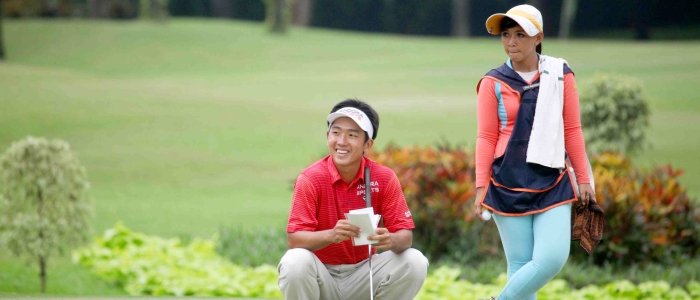 Latihan Berakhir Baik, George Optimis Menangkan Turnamen Golf Bali