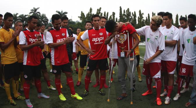 Enam Jagoan Persib Hadiri Laga Amal "Alfin Bisa!"