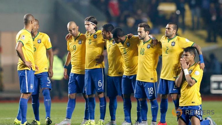 Para Pemain Brasil Menyesak Atas Kegagalannya