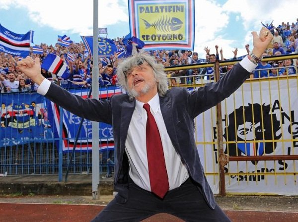 Presiden Sampdoria Bela Pelatihnya