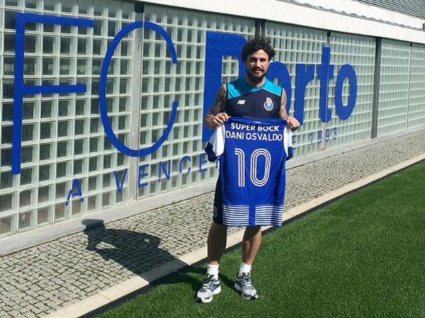 RESMI: FC Porto Umumkan Kedatangan Dani Osvaldo