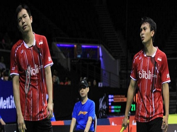 Kalah Dari Tuan Rumah, Ahsan/Hendra Gagal ke Semifinal