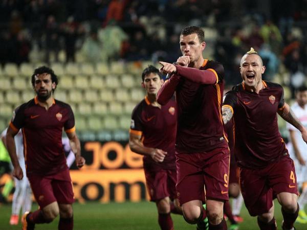 Dzeko dan Salah pastikan kemenangan AS Roma