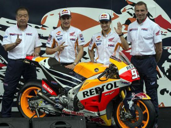 Unit Honda RC213V dipamerkan di Sentul