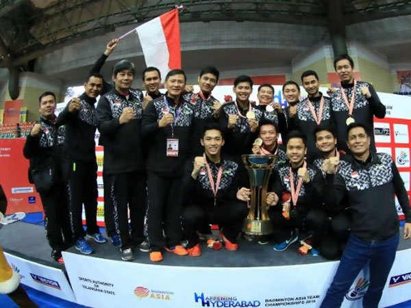 Tim Lapis Kedua Piala Thomas Indonesia 2016 Menang