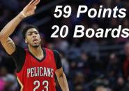 Anthony Davis Cetak Raih Poin Rekor Tertinggi