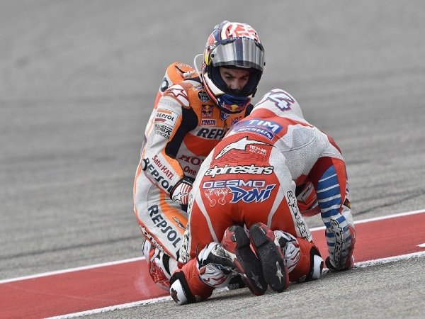 Berita MotoGP: Dovizioso: 'Dani Pedrosa tidak Menabrakku'