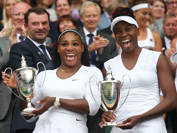 Berita Tenis Wimbledon 2016: Nomor Ganda Tenis Wanita Diusung Venus Williams Dan Serena Williams