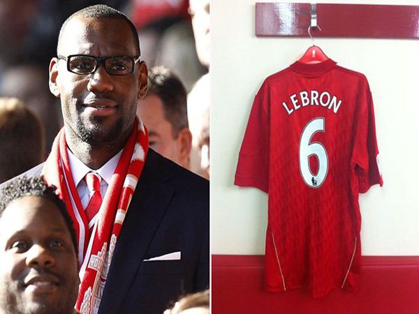 Berita Sepak Bola: LeBron Mau Main Di Liverpool?