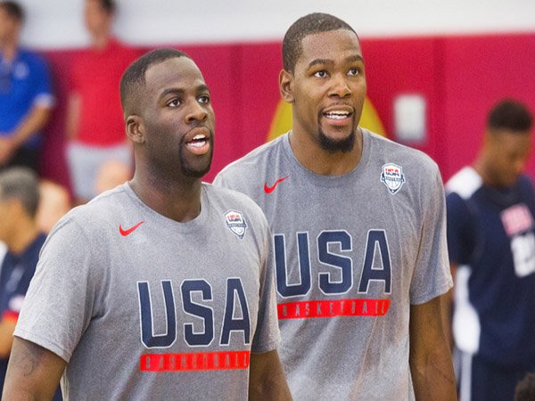 Berita Basket: Kevin Durant Jalin Hubungan Awal Bersama Tim Golden State Di Kamp Latihan Tim AS