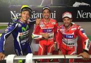 Berita MotoGP: Rossi Dampingi Duo Ducati di Grid Terdepan