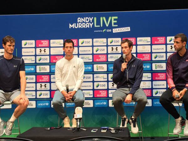 Berita Tenis: Andy Murray Sangat Bangga Hadiri Event Amal Tenis Di Glasgow