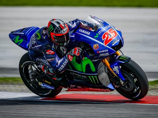 Berita MotoGP: Vinales Asapi Marquez, Rossi Jajal Winglet Jenis Baru