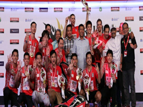 Berita Badminton: Tim Putra Musica Champions Juara Djarum Superliga Badminton 2017