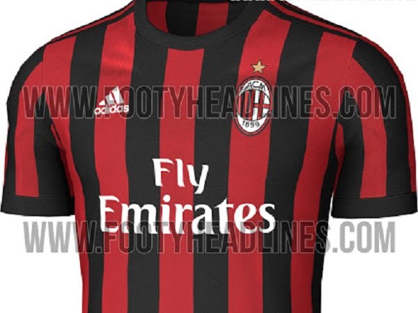 Berita Liga Italia: Wah! Inilah Bocoran Desain Home Kit AC Milan Musim Depan