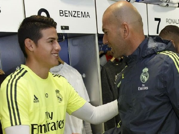 Berita Liga Spanyol: Ini Kata Zidane soal Pergantian Pemain yang Bikin James Marah