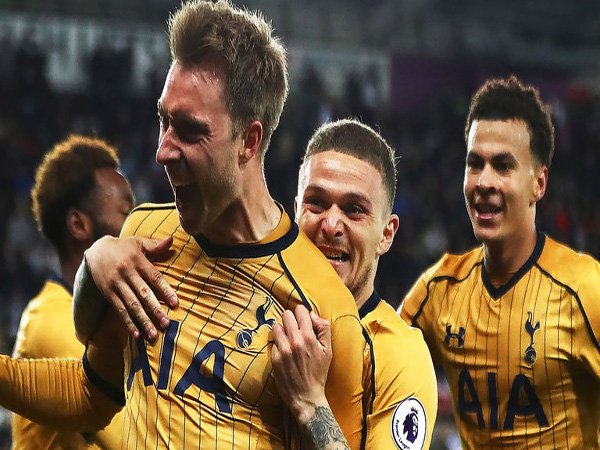 Review Liga Inggris: Swansea City 1- 3 Tottenham, Spurs Raih Kemenangan Dramatis