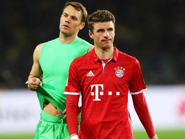 Berita Liga Jerman: Muller dan Nuer Tak Bermain dalam Laga Bayern vs Dortmund