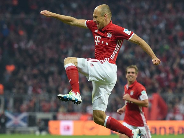 Berita Liga Jerman: Robben Sebut Bayern Tak Memberi Banyak Peluang pada Dortmund