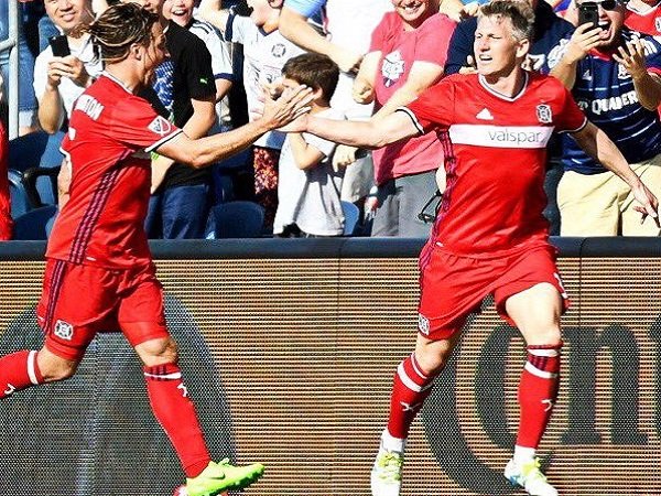 Berita MLS: Chicago Hajar New England, Schweinsteiger Cetak Gol Kedua di MLS