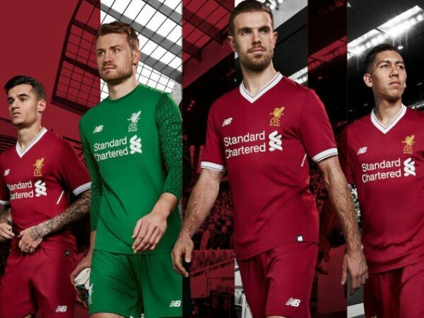 Berita Liga Inggris: Resmi!! Liverpool Perkenalkan Jersey Kandang Musim 2017/18