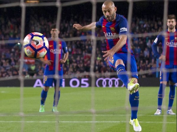 Berita Liga Spanyol: Setelah 7 Tahun, Mascherano Akhirnya Cetak Gol untuk Barcelona