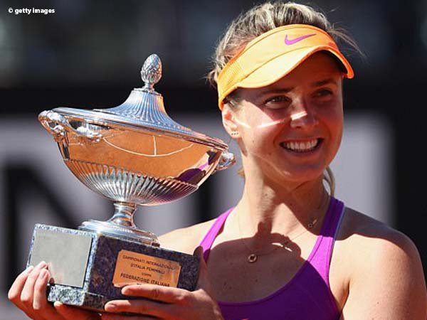 Berita Tenis: Tundukkan Simona Halep, Elina Svitolina Kantongi Gelar Di Roma