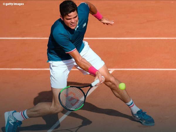 Hasil French Open: Kandaskan Rogerio Dutra Silva, Milos Raonic Melaju Ke Babak Ketiga