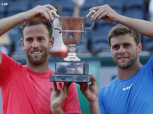 Hasil French Open: Michael Venus Dan Ryan Harrison Keluar Sebagai Juara Nomor Ganda Putra