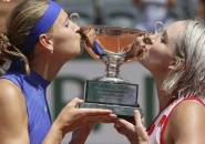 Hasil French Open: Bethanie Mattek Sands Dan Lucie Safarova Rebut Gelar Nomor Ganda