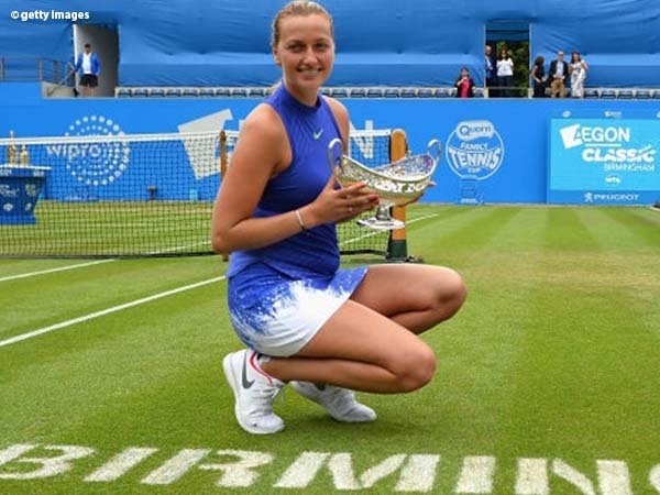 Berita Tenis: Usai Kantongi Gelar Di Birmingham, Petra Kvitova Incar Wimbledon