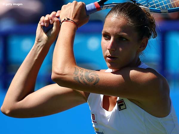 Berita Tenis: Melenggang Ke Semifinal Di Eastbourne, Karolina Pliskova Taklukkan Svetlana Kuznetsova