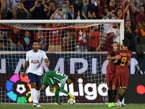 Review ICC 2017: Tottenham 2-3 Roma, Spurs Takluk di Menit Akhir