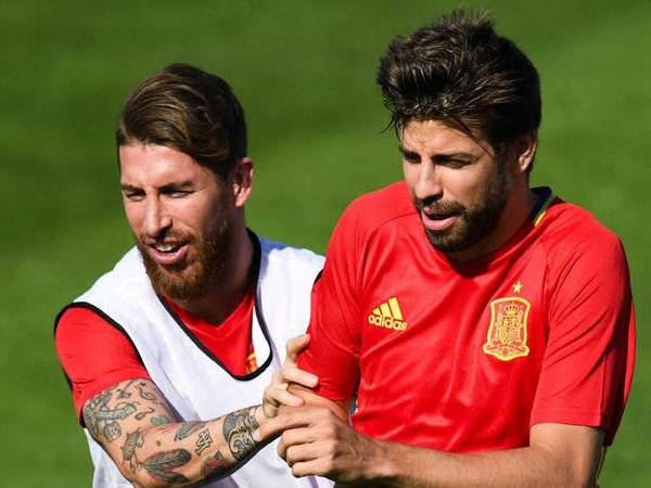 Gerard Pique Bersikeras Hubungannya dengan Sergio Ramos Baik-Baik Saja