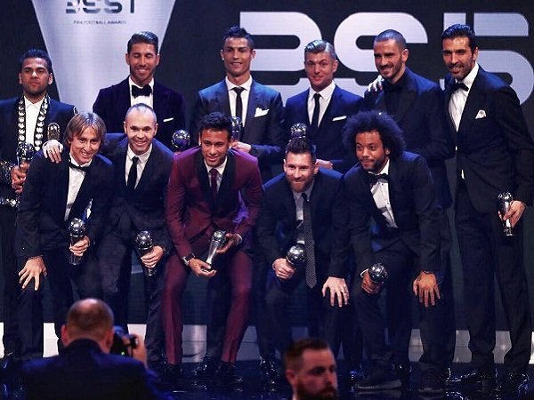 Real Madrid Dominasi 11 Pemain Terbaik Versi FIFA FIFPro Tahun 2017