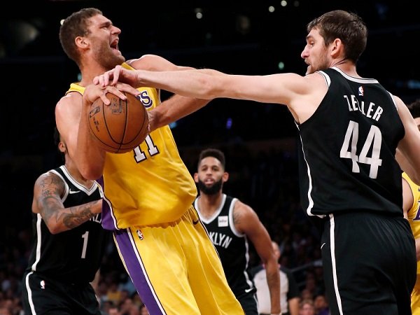 Brook Lopez bawa Los Angeles Lakers menang atas Brooklyn Nets