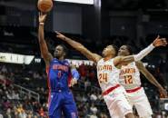 Kalahkan Hawks, Pistons Akhiri Rentetan Kekalahan