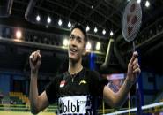 Jonatan Christie Bawa Indonesia Ungguli 1-0 atas China di Final