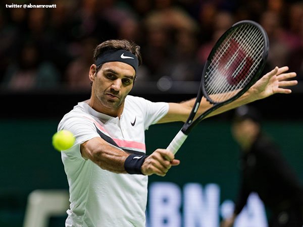 Alexander Zverev Tumbang, Roger Federer Awali Petualangannya Demi Peringkat 1 Dunia Di Rotterdam