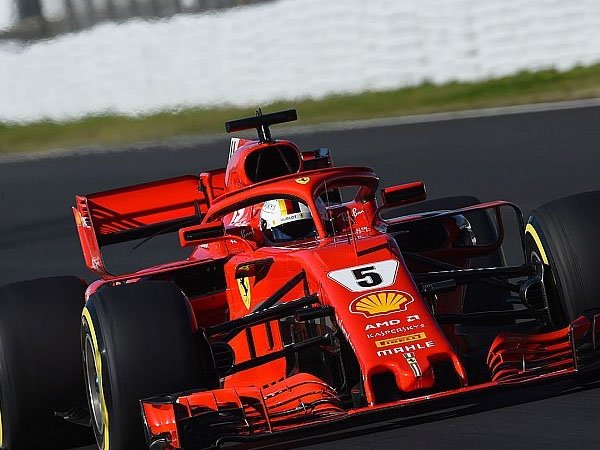 Tes Pramusim F1: Asapi Bottas, Vettel Jadi Tercepat