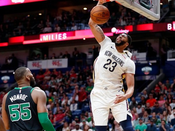 Anthony Davis Gemilang, Pelicans Kalahkan Celtics