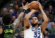 Karl-Anthony Towns Sempurna, Timberwolves Hantam Hawks