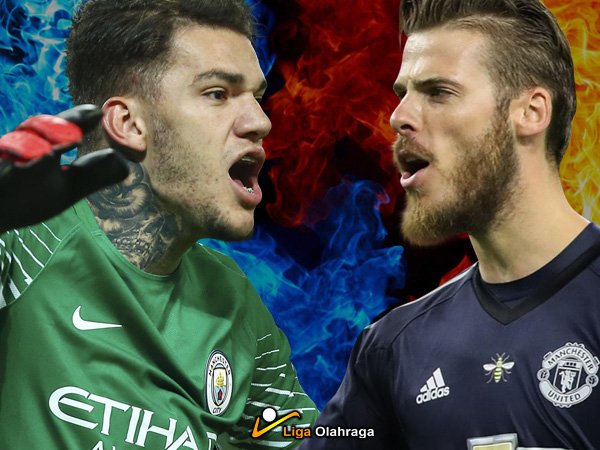 Duel Ederson Vs David De Gea, Siapakah Penjaga Gawang Paling Tangguh?