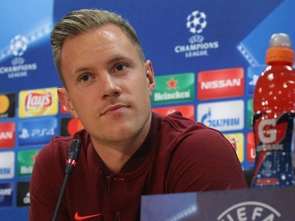 Ter Stegen Peringatkan Barcelona untuk Tetap Fokus Hadapi Roma