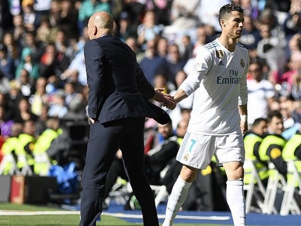 Zinedine Zidane Redamkan Kabar Cedera Cristiano Ronaldo