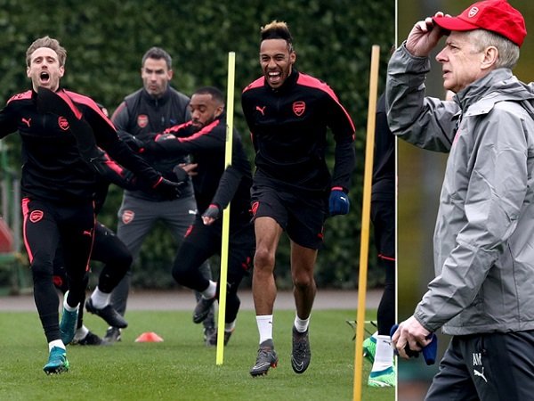 Arsenal Jalani Sesi Latihan Sebelum Berangkat Ke Moscow