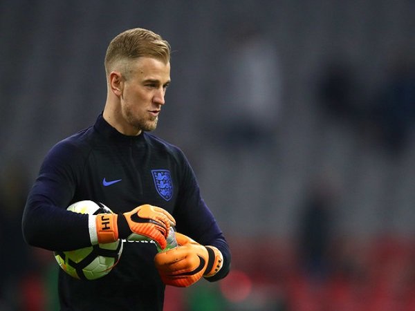 Patrice Evra Dukung Joe Hart Jadi Kiper Utama Inggris di Piala Dunia